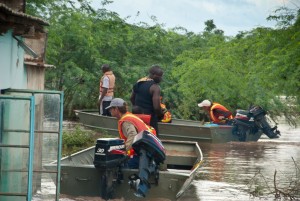 boat rescue effort